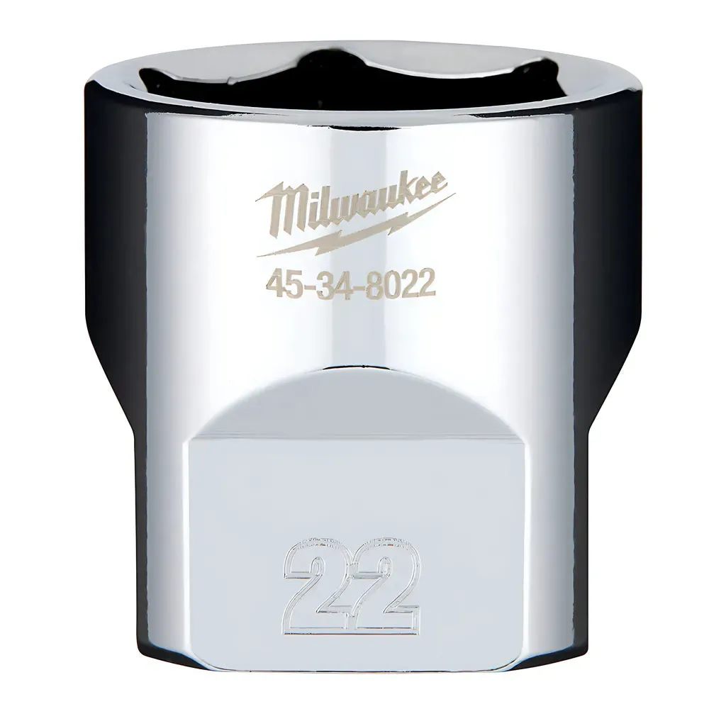 3/8" Drive 22mm Socket