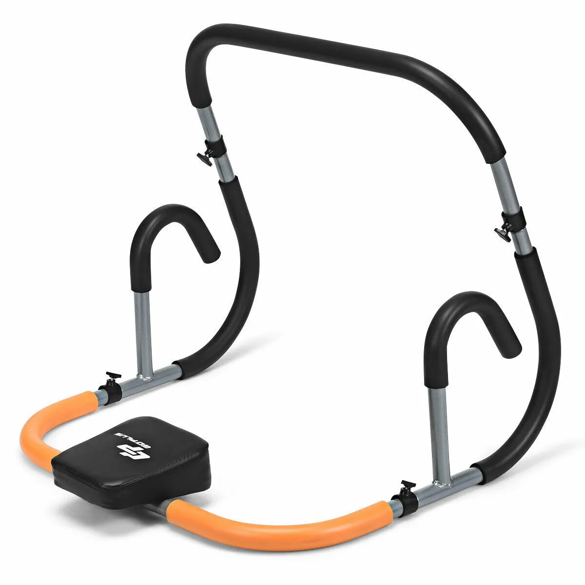Ab Fitness Crunch Abdominal Exercise Workout Machine for Glider Roller & Pushup