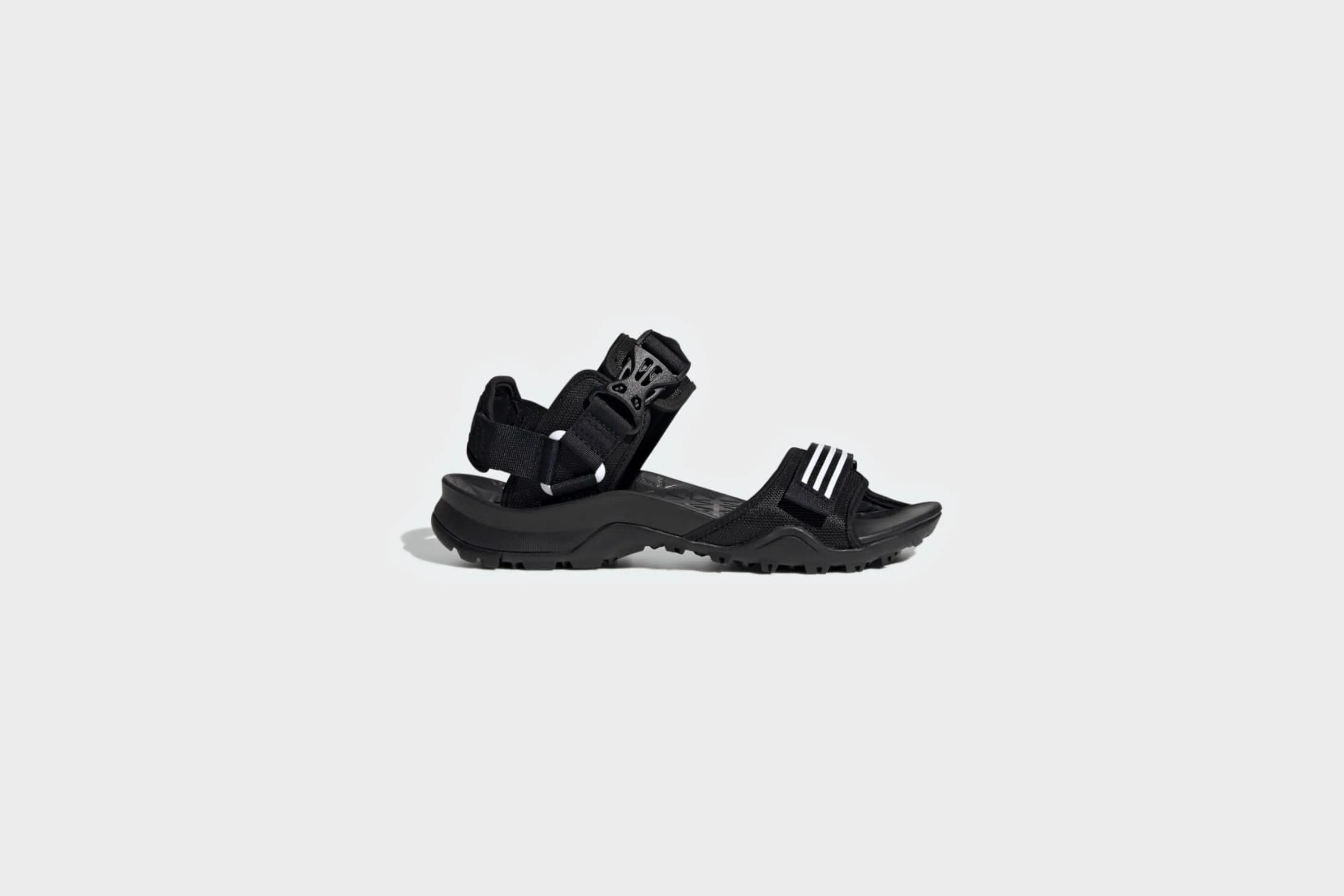 Adidas Cyprex Ultra Sandal DLX (Black/White/Black)