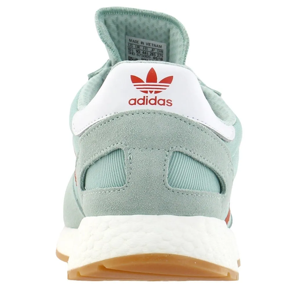 Adidas Men's I-5923 Lace Up Casual Sneakers Ash Green Red Size 9.5