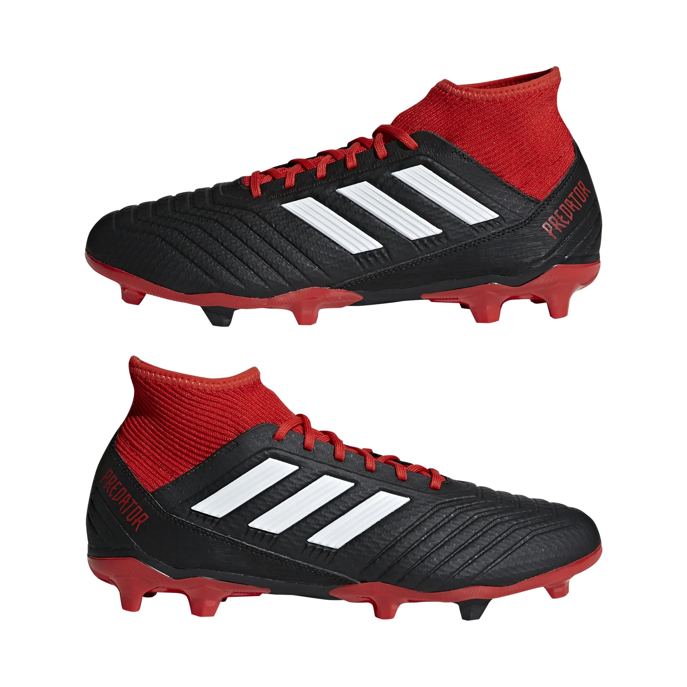 Adidas Predator 18.3 FG Football Boots - Black