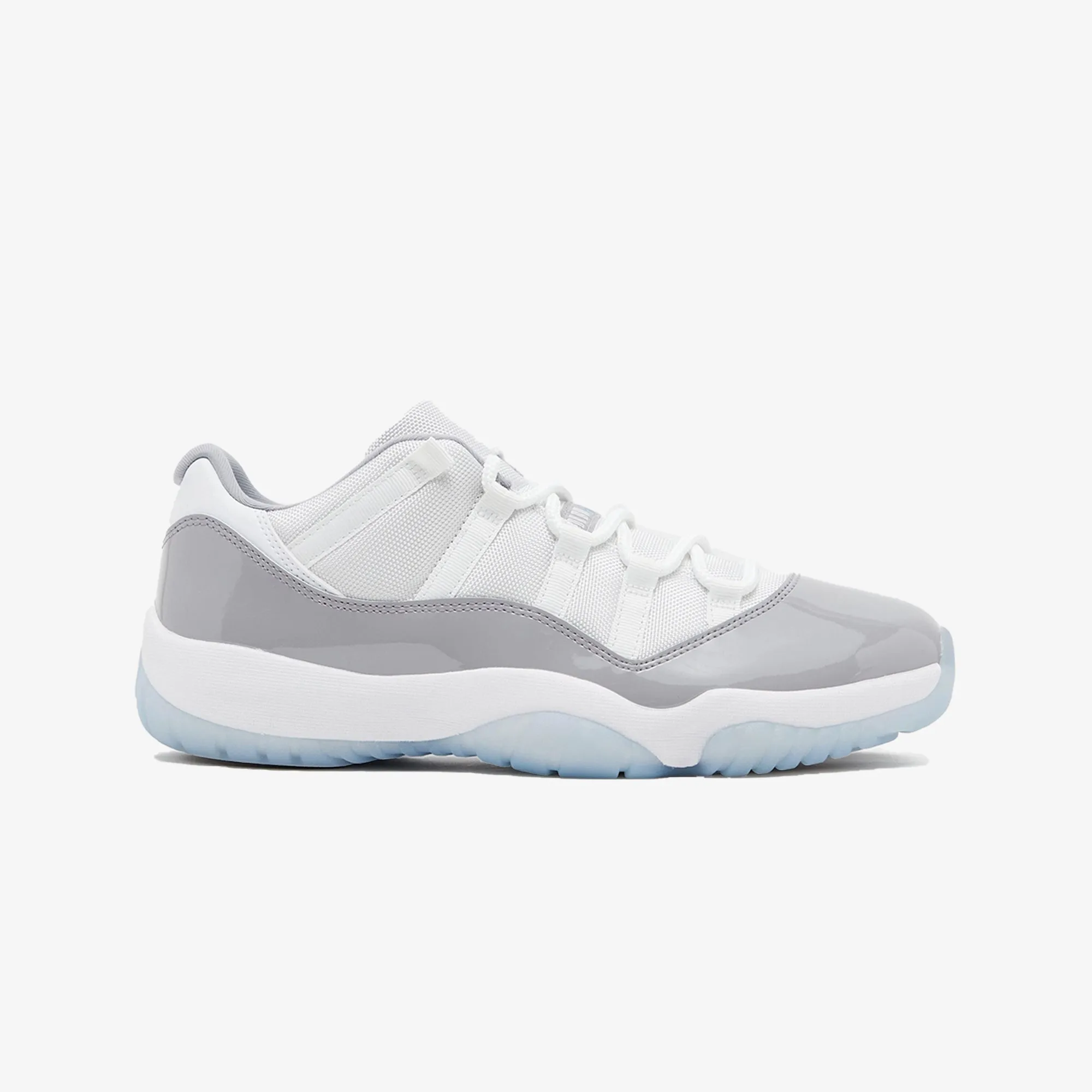 AIR JORDAN 11 RETRO LOW 'WHITE/UNIVERSITY BLUE-CEMENT GREY'