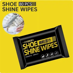ALL ABOUT SNEAKERS DISPOSABLE 80 SHEETS SHOE WIPES