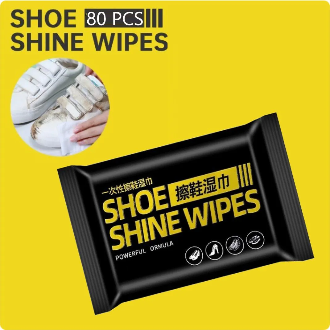 ALL ABOUT SNEAKERS DISPOSABLE 80 SHEETS SHOE WIPES