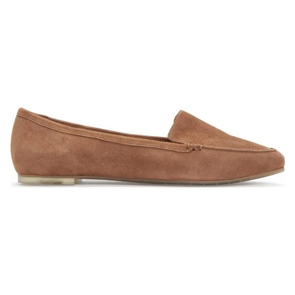 Audra Chestnut Suede Me Too Flat
