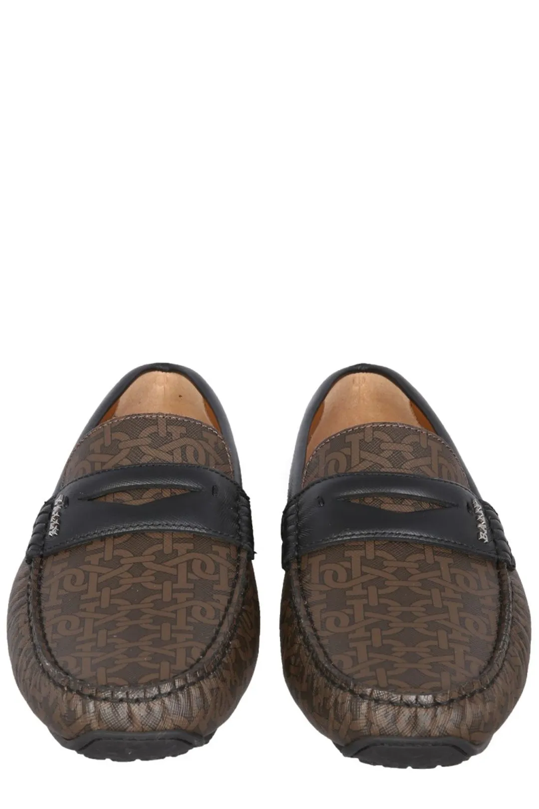 Bally Logo Detailed Slip-On Loafers