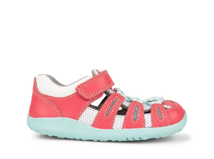Bobux I Walk Summit Guava   Mist Sandals