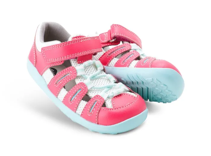 Bobux I Walk Summit Guava   Mist Sandals