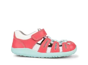 Bobux I Walk Summit Guava   Mist Sandals