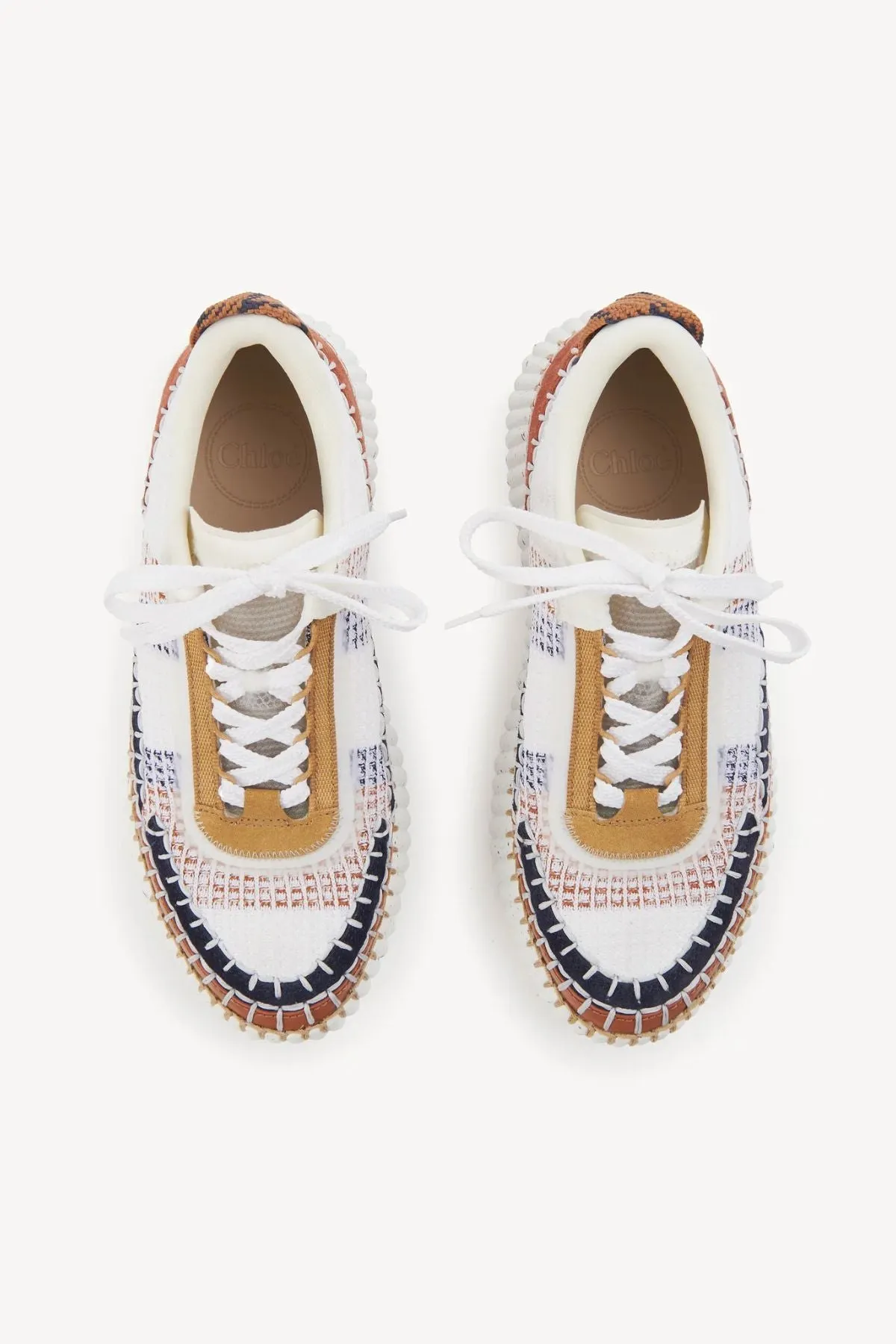 Chloé Nama Sneaker - Ginger Red