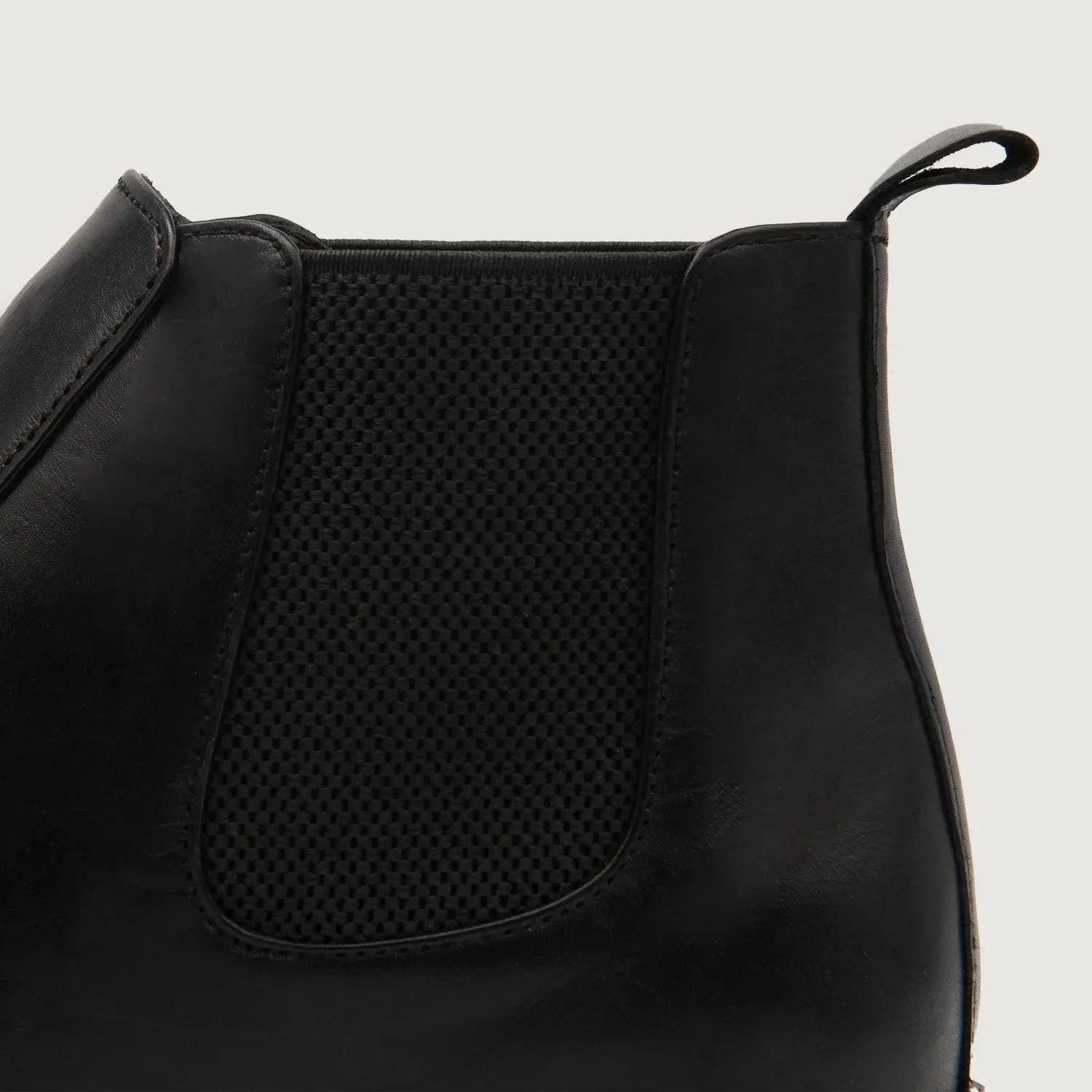 Clarkson Chelsea Black Leather Boots