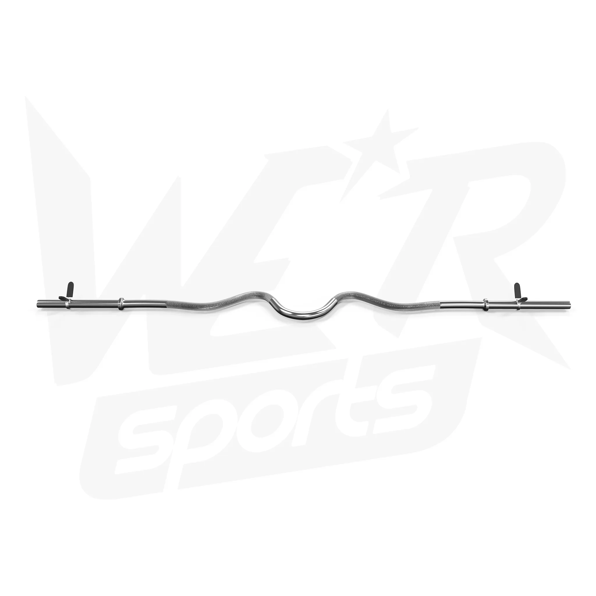 FlexBar 1" Super Curl Bar with Spring Collars