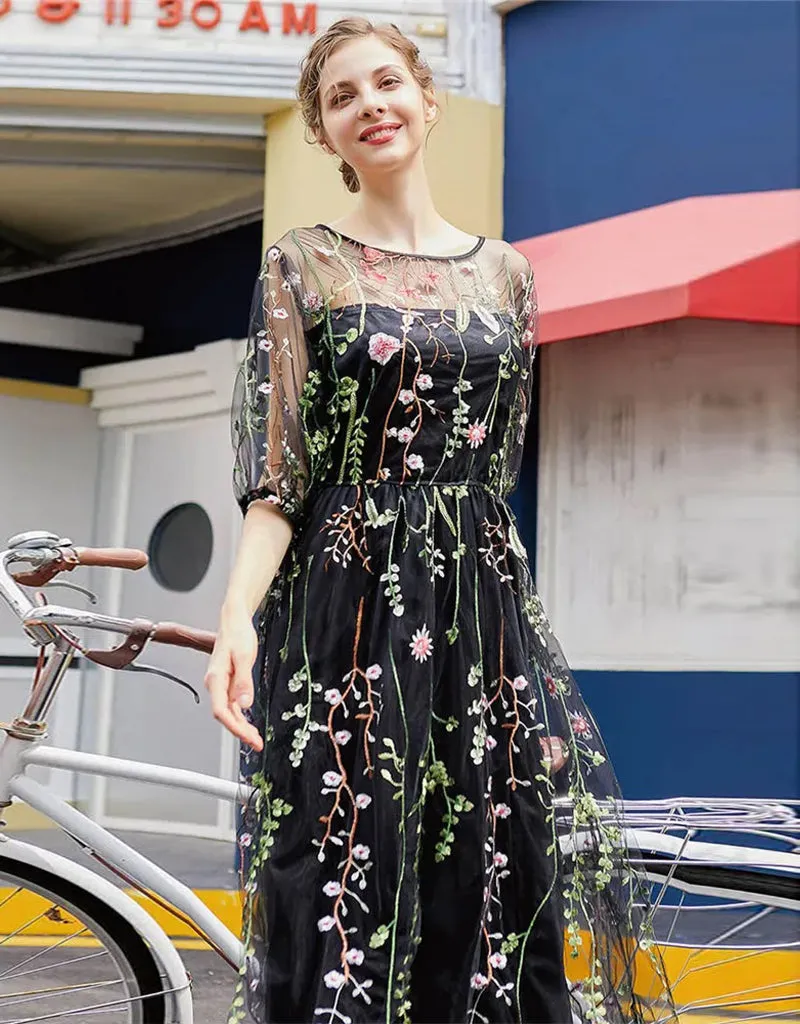 Flowy Floral Dress: Effortless Elegance