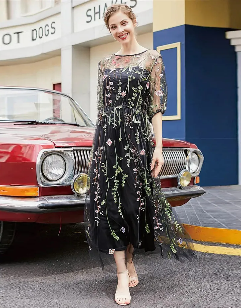 Flowy Floral Dress: Effortless Elegance