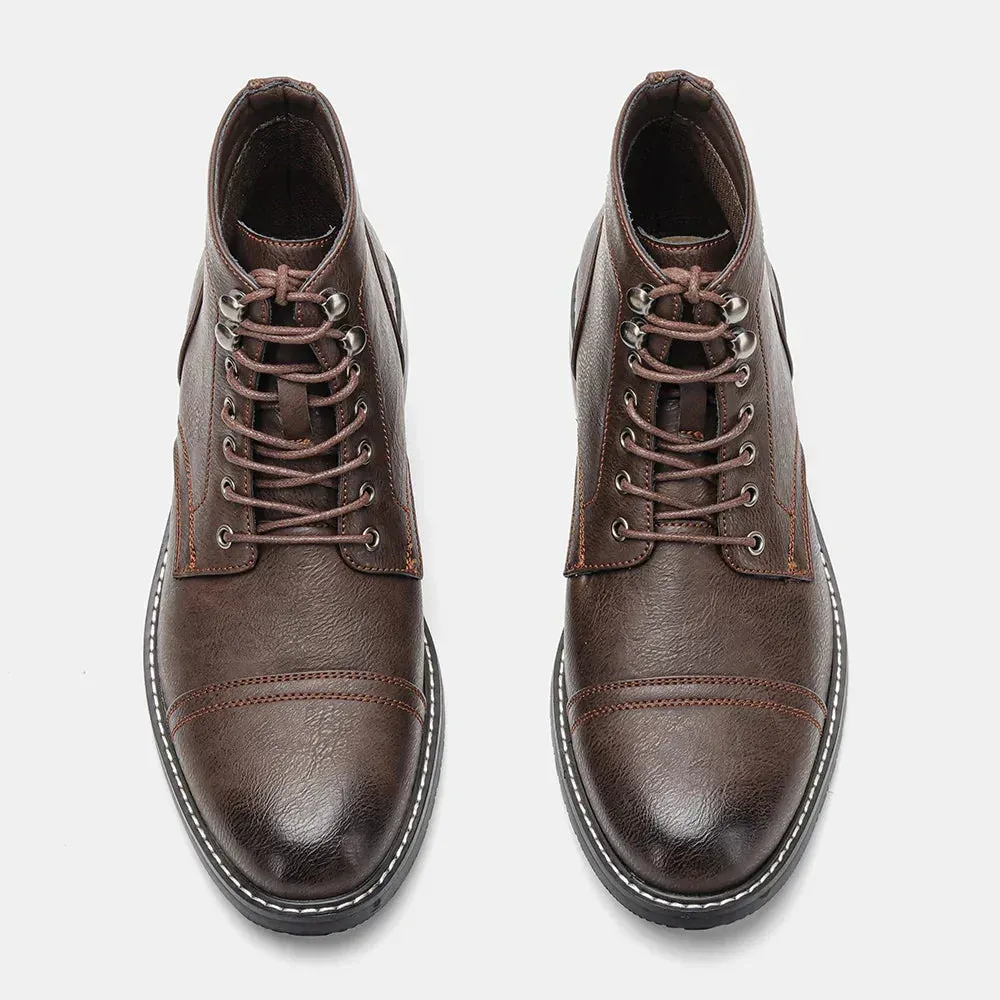 Graham | Classic Cap-Toe Derby Boots