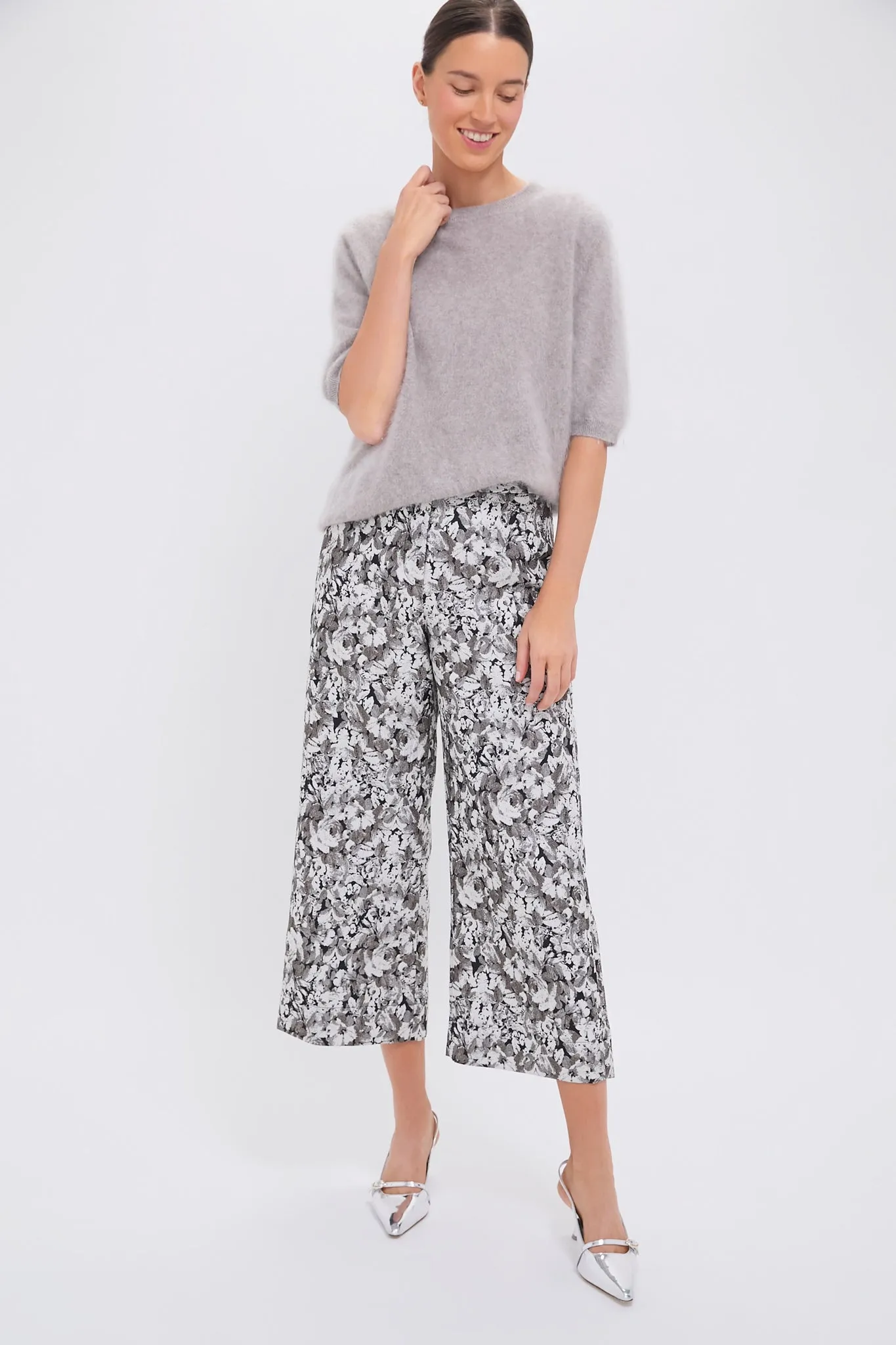 Gray Gardens Jacquard Jemma Pants