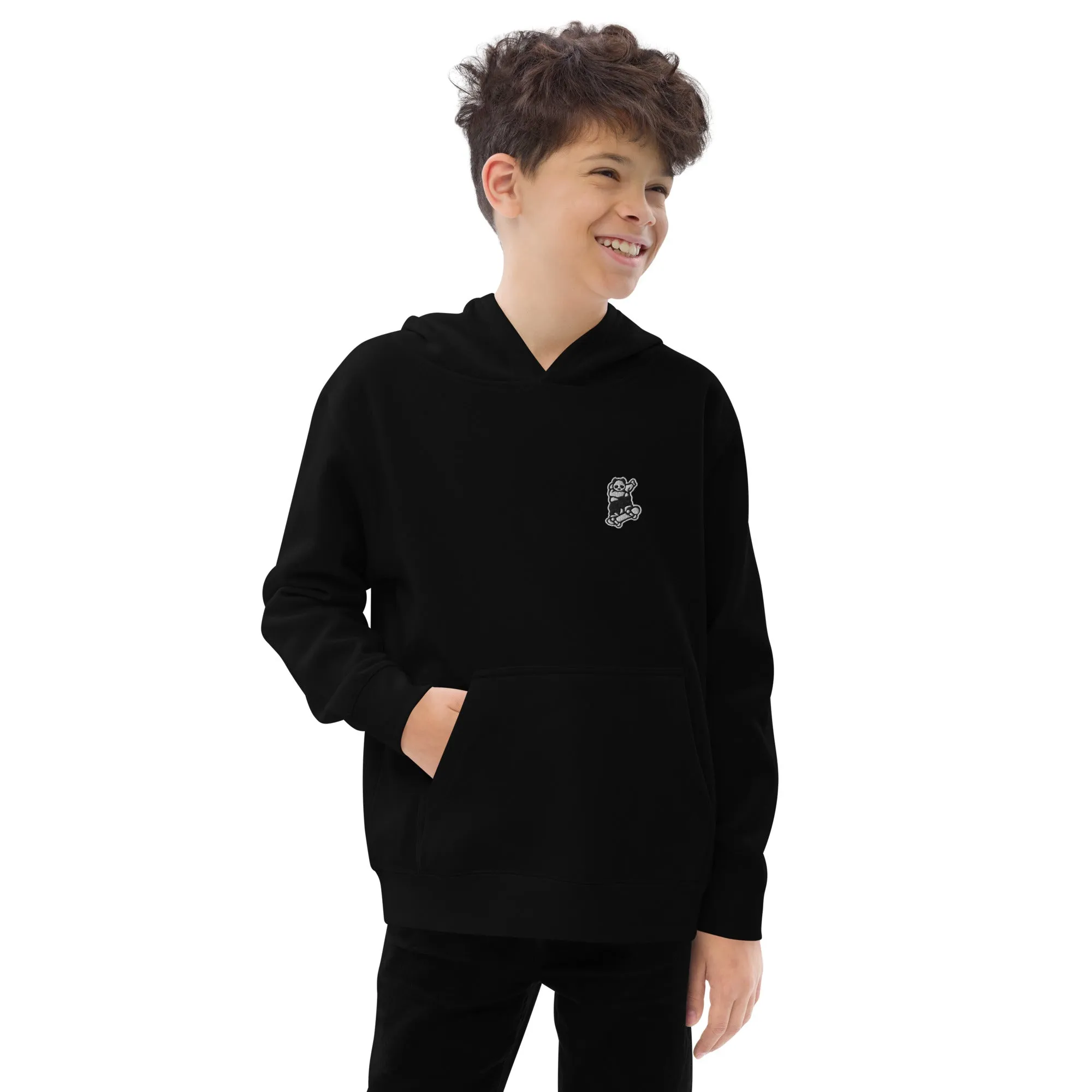Johnny Xtreme (Skateboarding 3.0) Embroidered Children's Fleece Hoodie