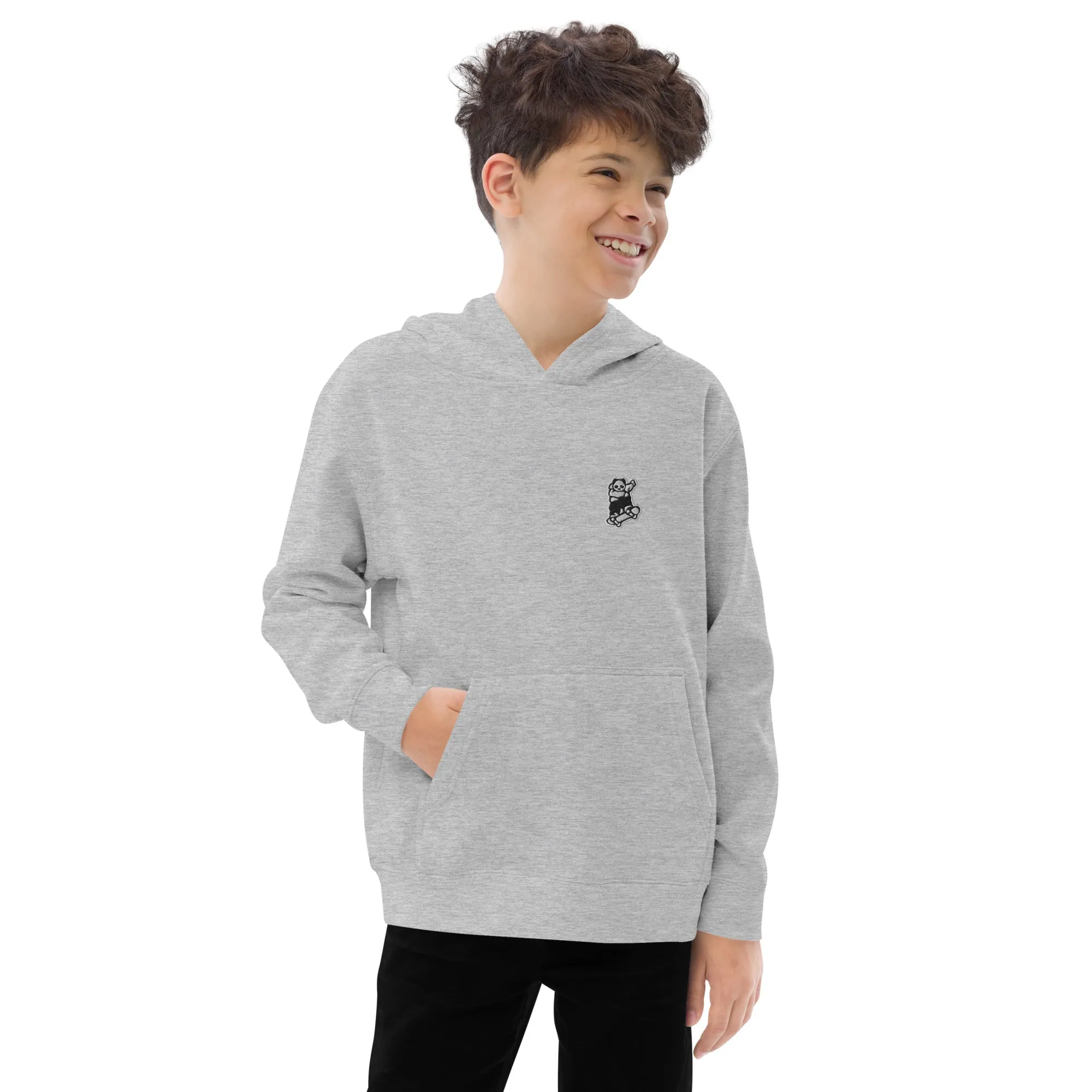 Johnny Xtreme (Skateboarding 3.0) Embroidered Children's Fleece Hoodie