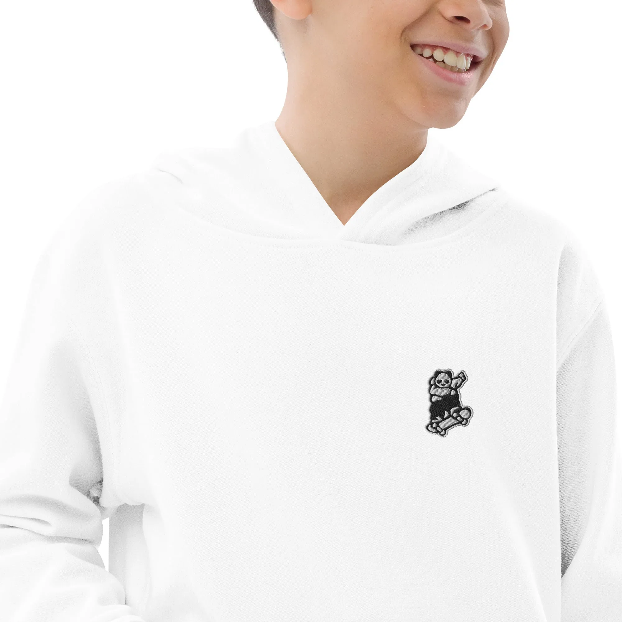 Johnny Xtreme (Skateboarding 3.0) Embroidered Children's Fleece Hoodie
