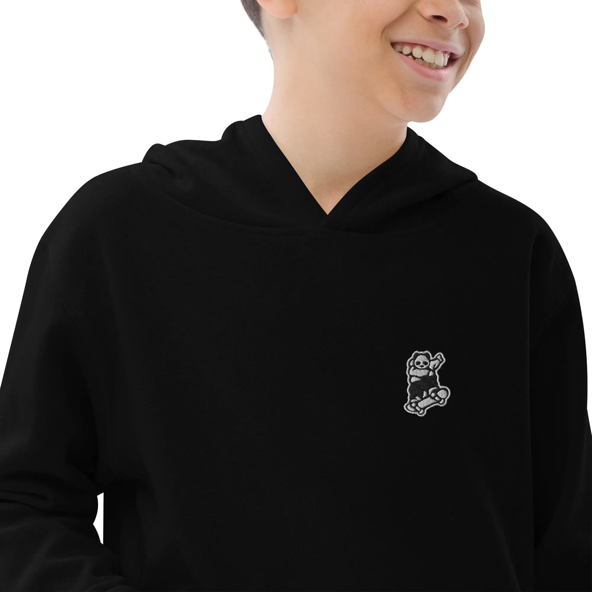 Johnny Xtreme (Skateboarding 3.0) Embroidered Children's Fleece Hoodie
