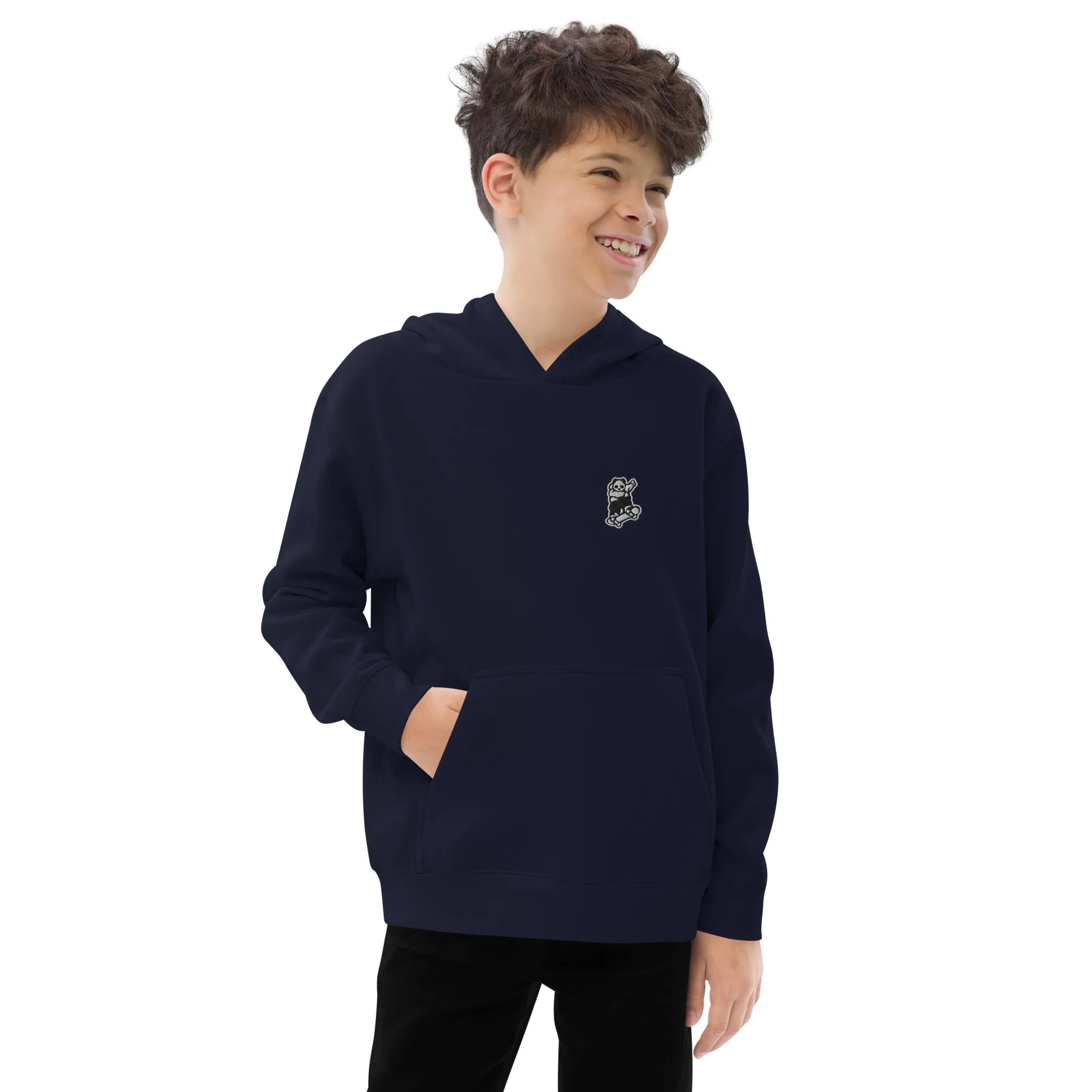 Johnny Xtreme (Skateboarding 3.0) Embroidered Children's Fleece Hoodie