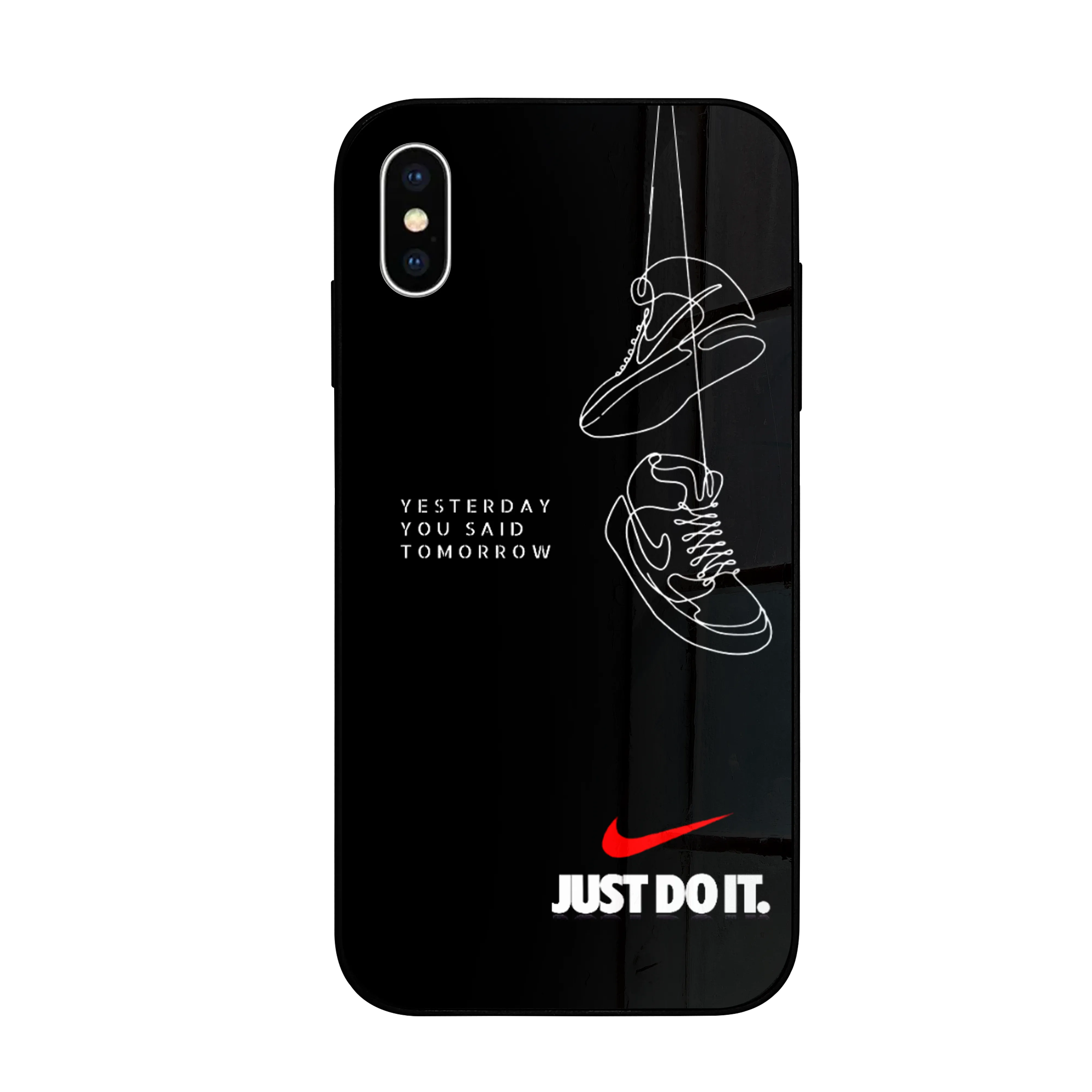 Just Do it iPhone Glass Case