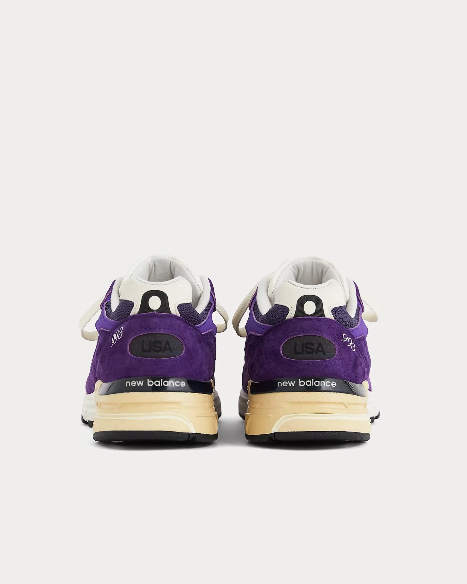 Made in USA 993 Purple / Dark Mercury Low Top Sneakers
