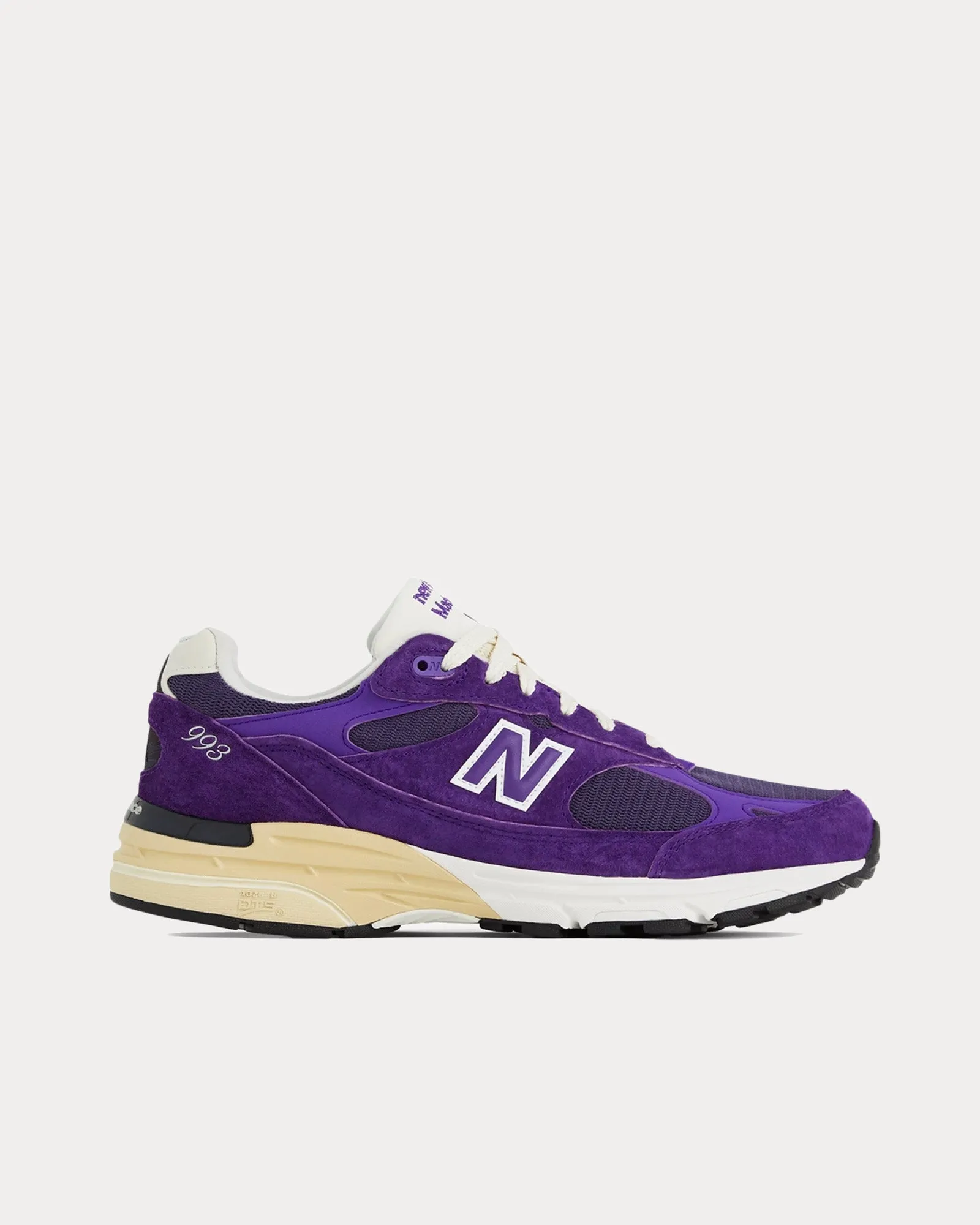 Made in USA 993 Purple / Dark Mercury Low Top Sneakers