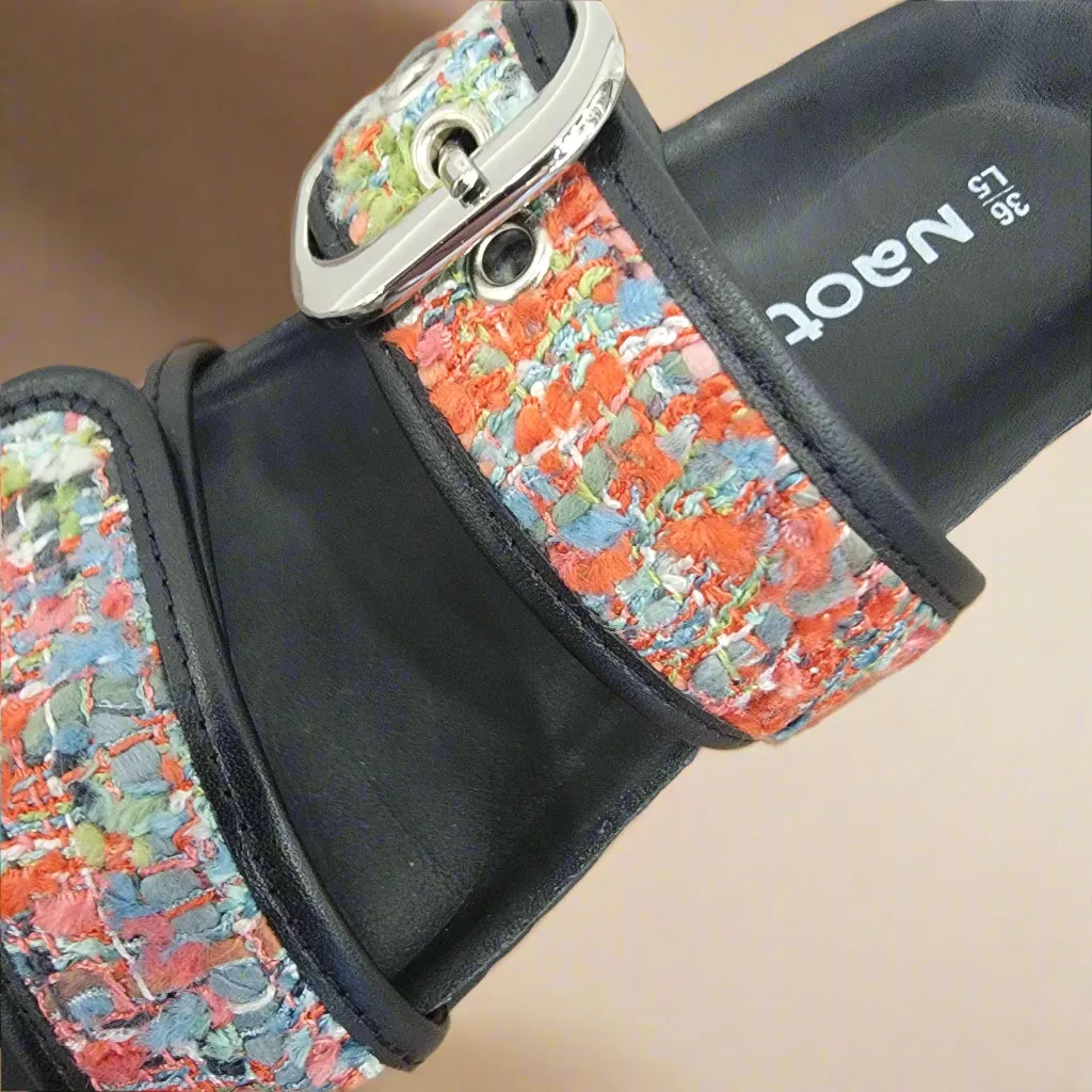 Naot - NASHVILLE - Pink & White Tweed/Black