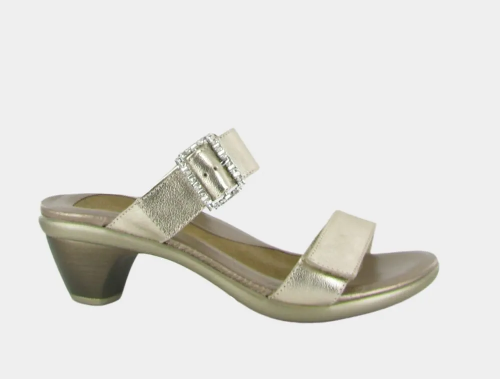 NAOT Recent Sandal - Gold Radiant Leather