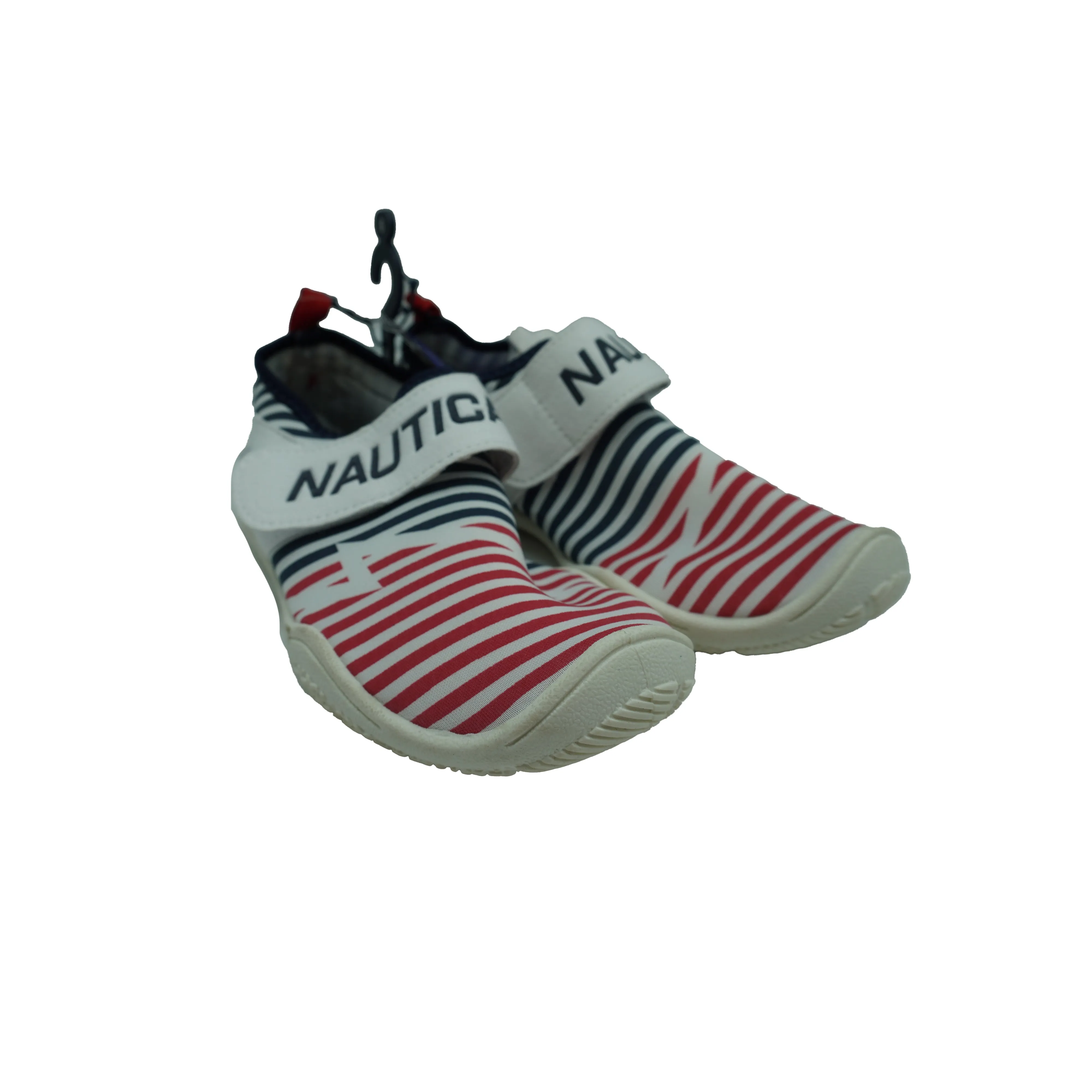 Nautica Women's Arlene Athletic Water Shoes Strap Red White Blue