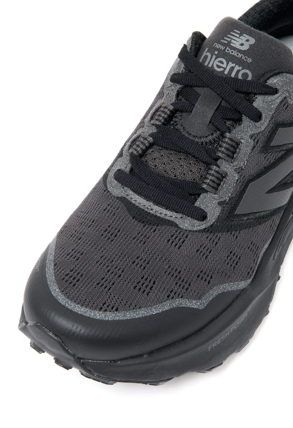 New Balance Men's FreshFoam Hierro v9 Trainers - Black Cement / Black