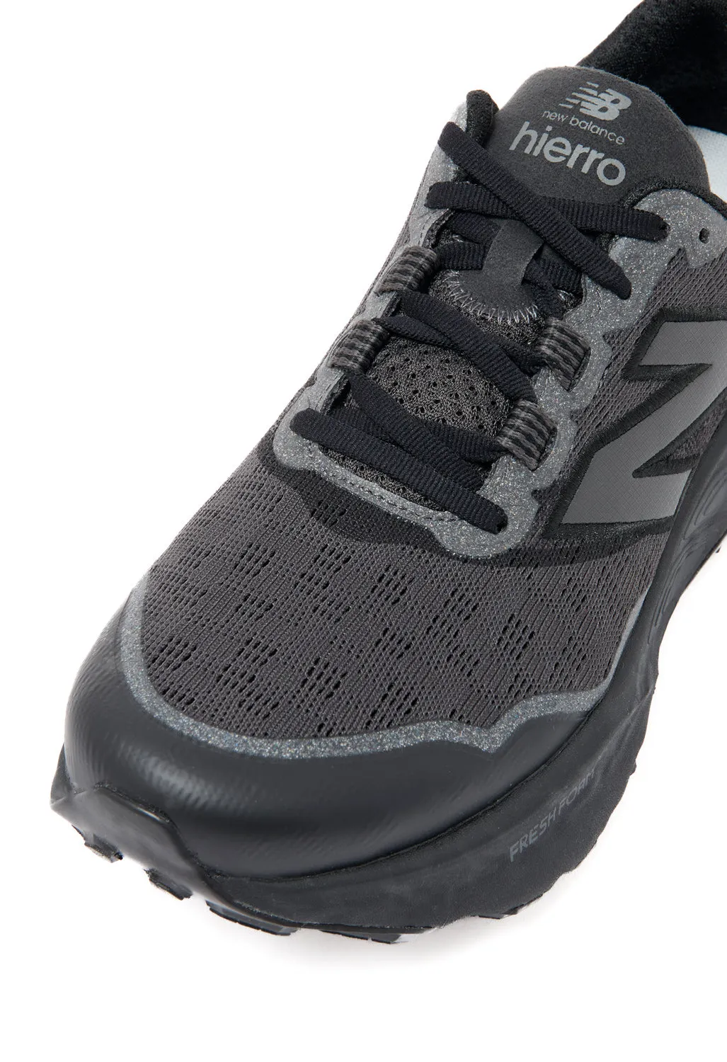 New Balance Women's FreshFoam Hierro v9 Trainers - Black Cement / Black