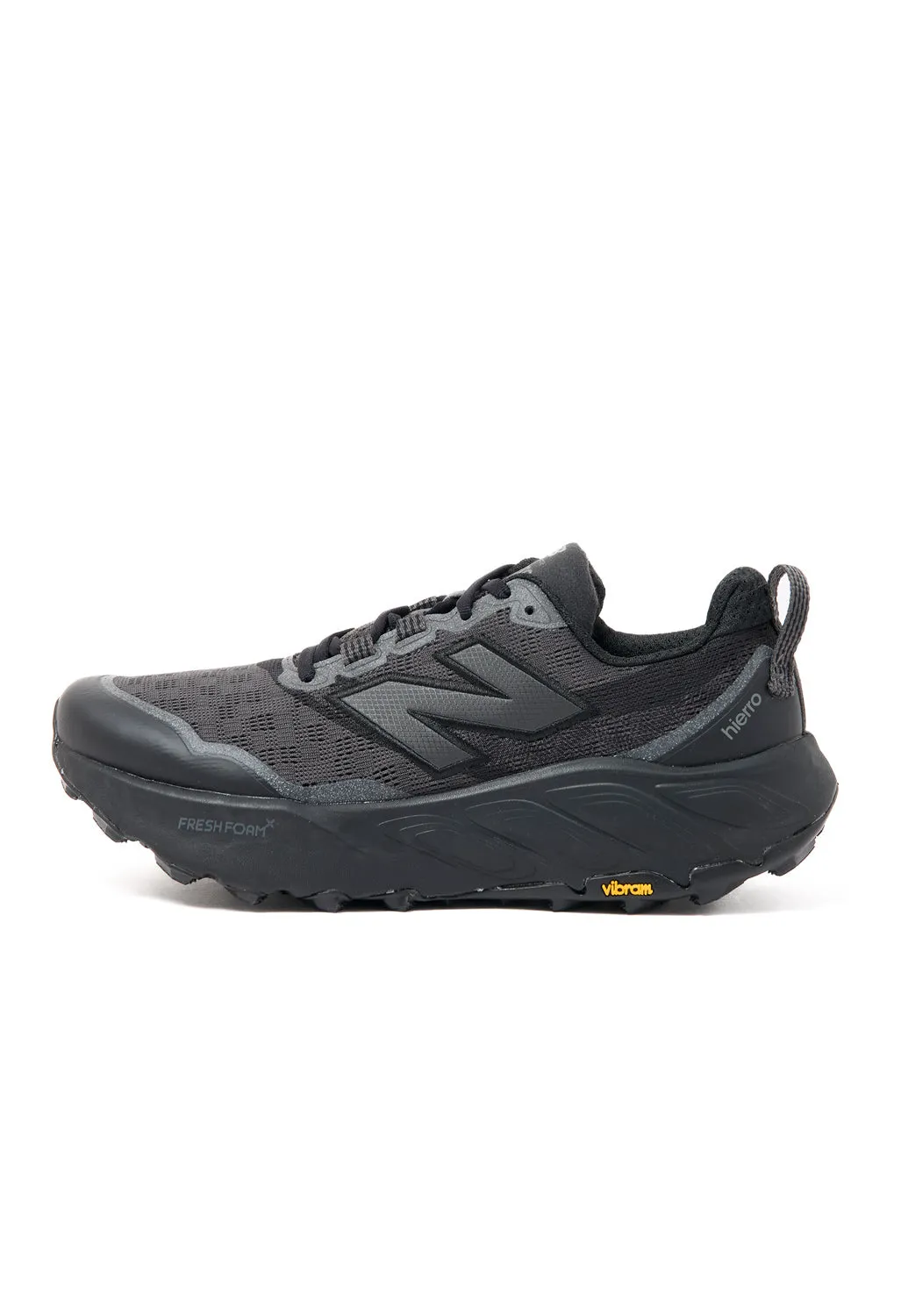 New Balance Women's FreshFoam Hierro v9 Trainers - Black Cement / Black