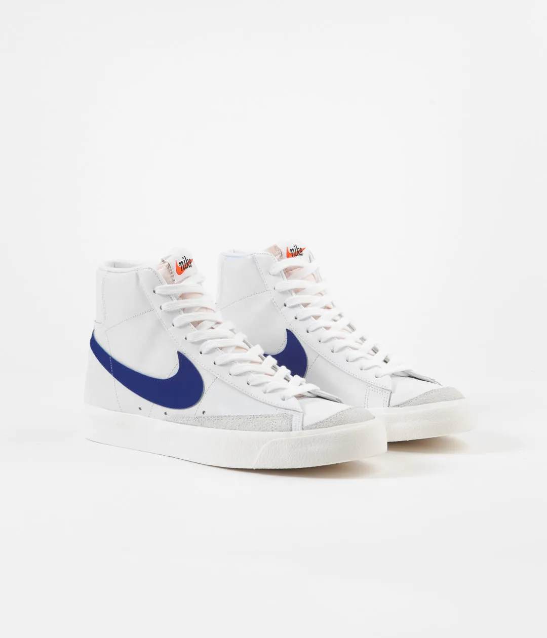 Nike Blazer Mid '77 Vintage Shoes - White / Racer Shoes Blue - Sail