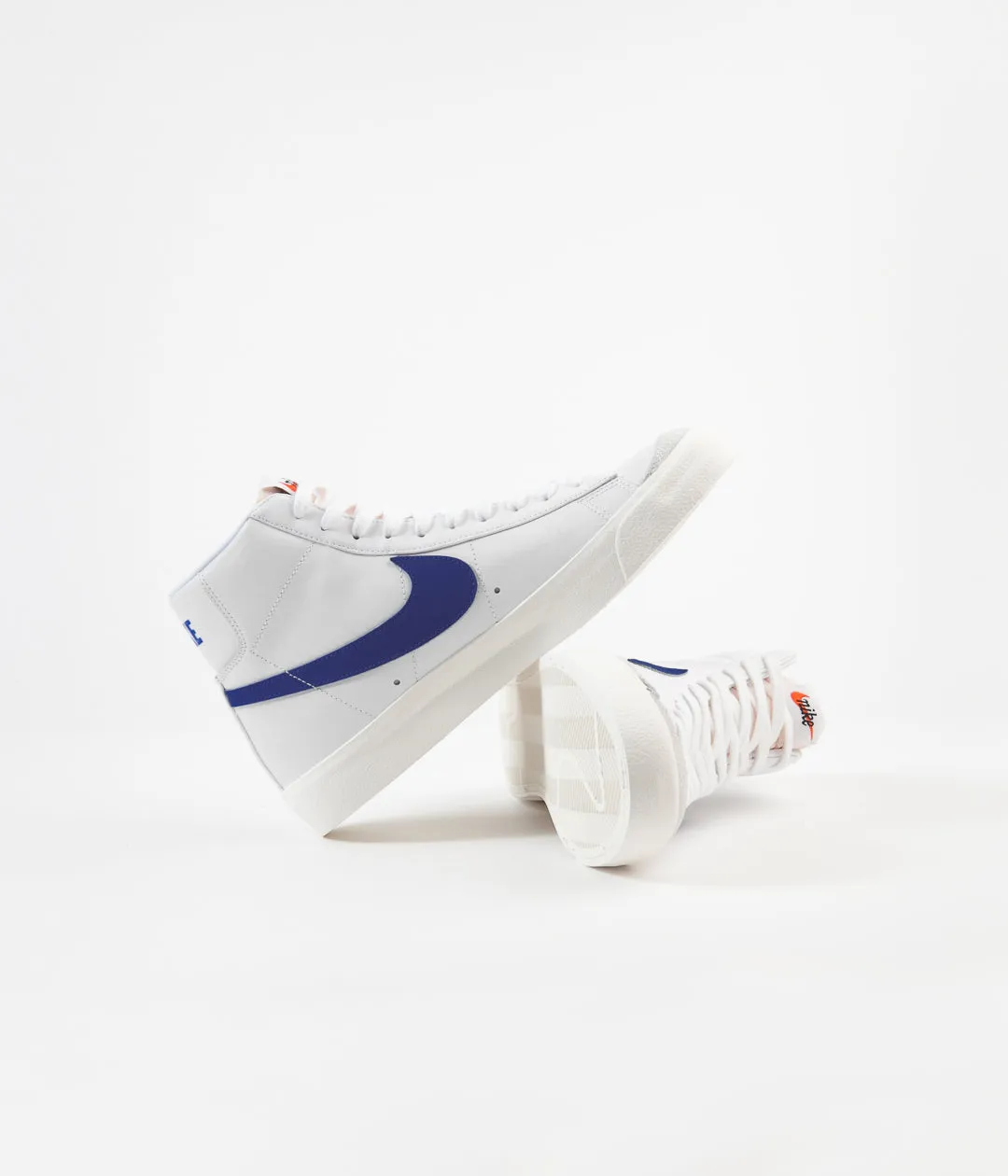 Nike Blazer Mid '77 Vintage Shoes - White / Racer Shoes Blue - Sail