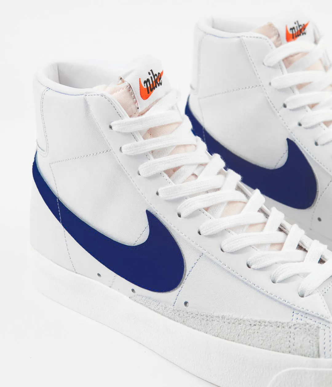 Nike Blazer Mid '77 Vintage Shoes - White / Racer Shoes Blue - Sail