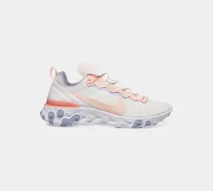 Nike React Element 55 BQ2728 601 Trainers Pale Pink UK 3.5