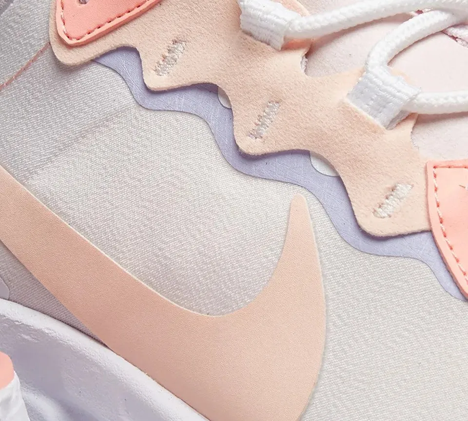 Nike React Element 55 BQ2728 601 Trainers Pale Pink UK 3.5