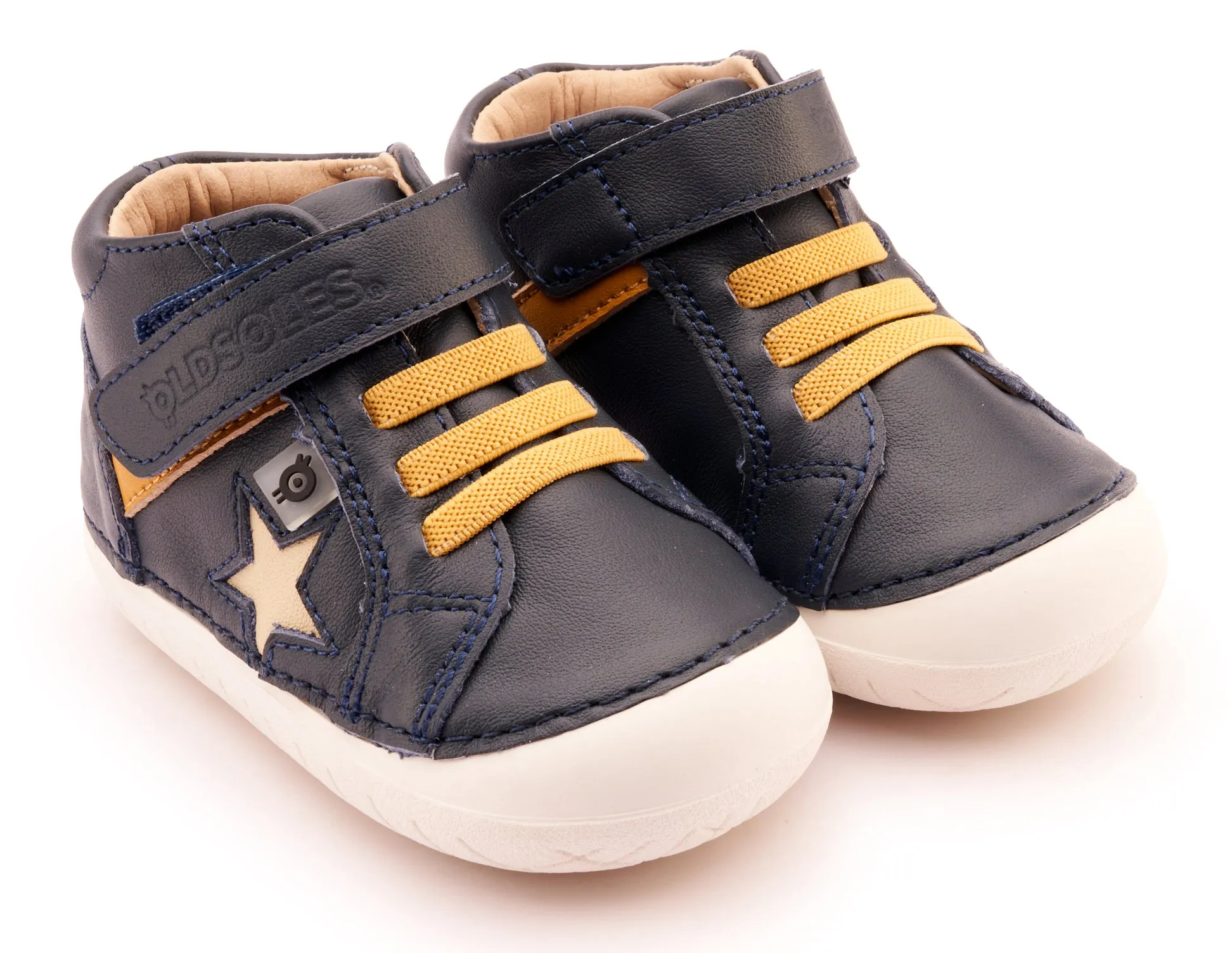 Old Soles Boy's 4099 Rad Pave Casual Shoes - Navy / Yema / Cream