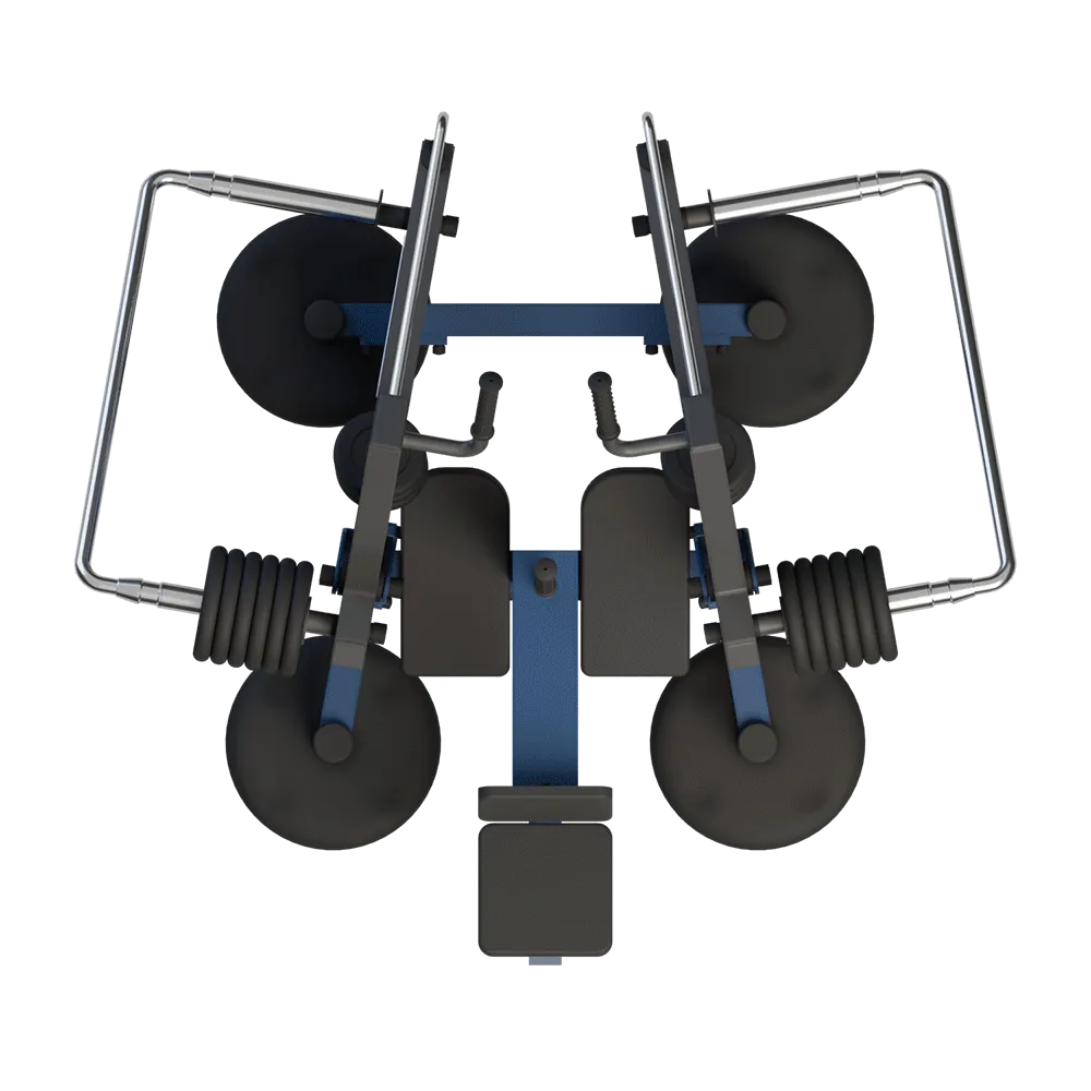 OUTDOOR FITNESS EQUIPMENT STREETBARBELL SEATED ROW