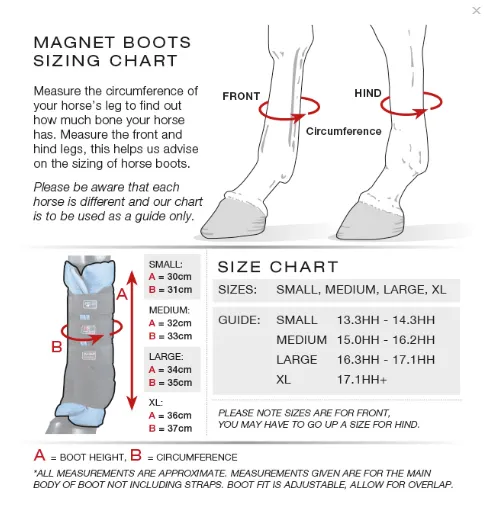 Premier Equine Magni-Teque Magnetic Boot Wraps