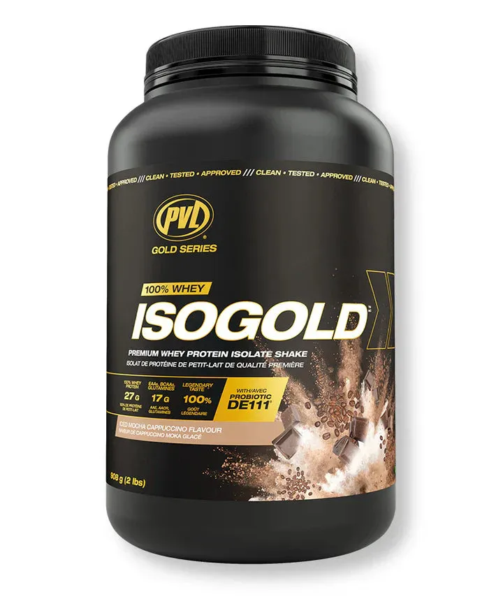 PVL Gold ISOGOLD Protein Iced Mocha Cappucino