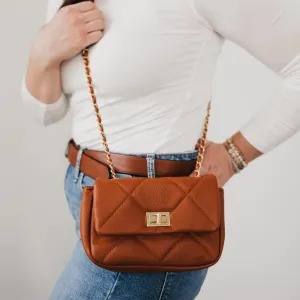 Queenie Quilted Crossbody Bag ( colors)