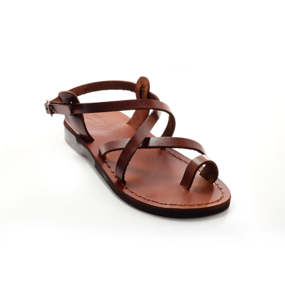 Samira - Tan leather Jesus sandal