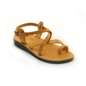 Samira - Tan leather Jesus sandal