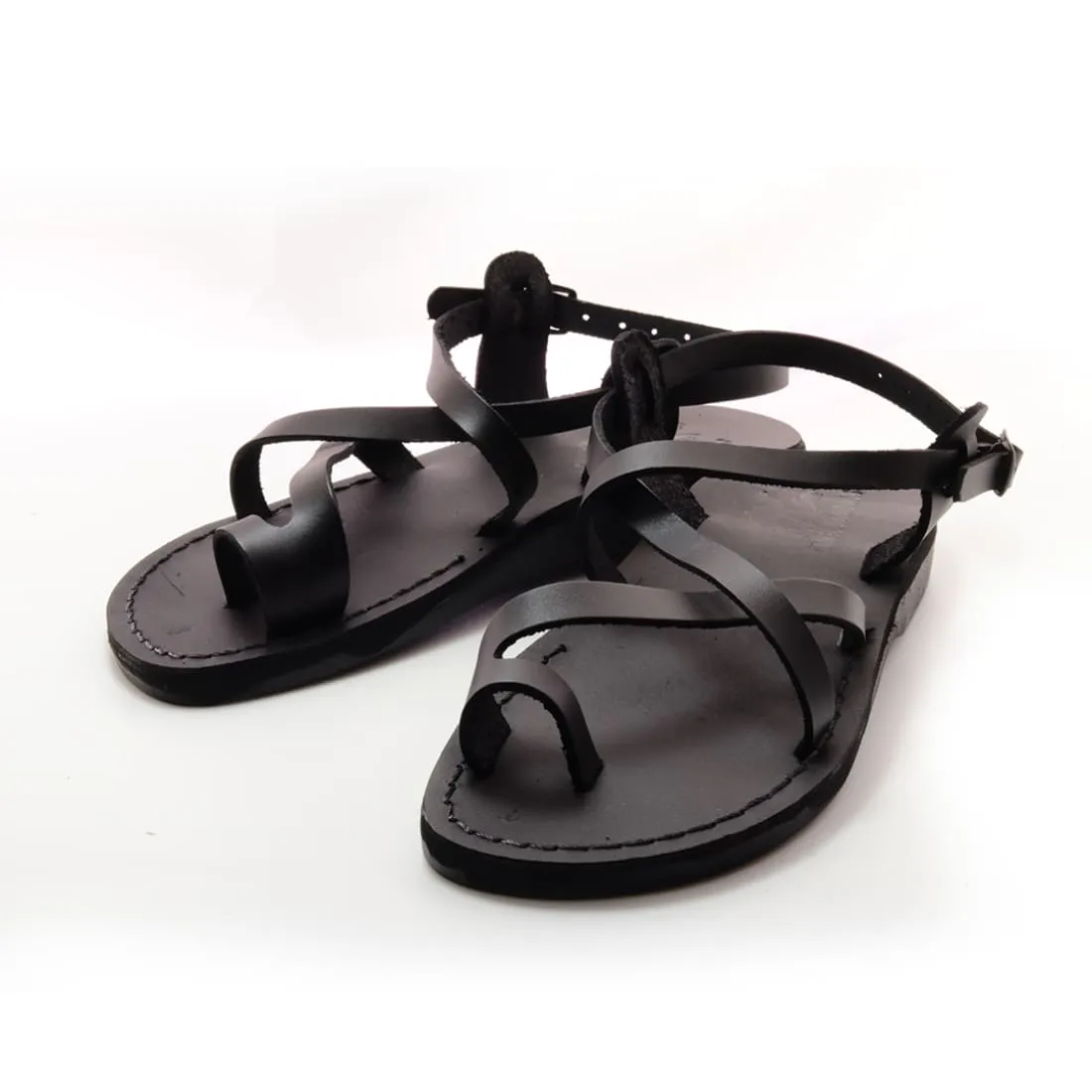 Samira - Tan leather Jesus sandal