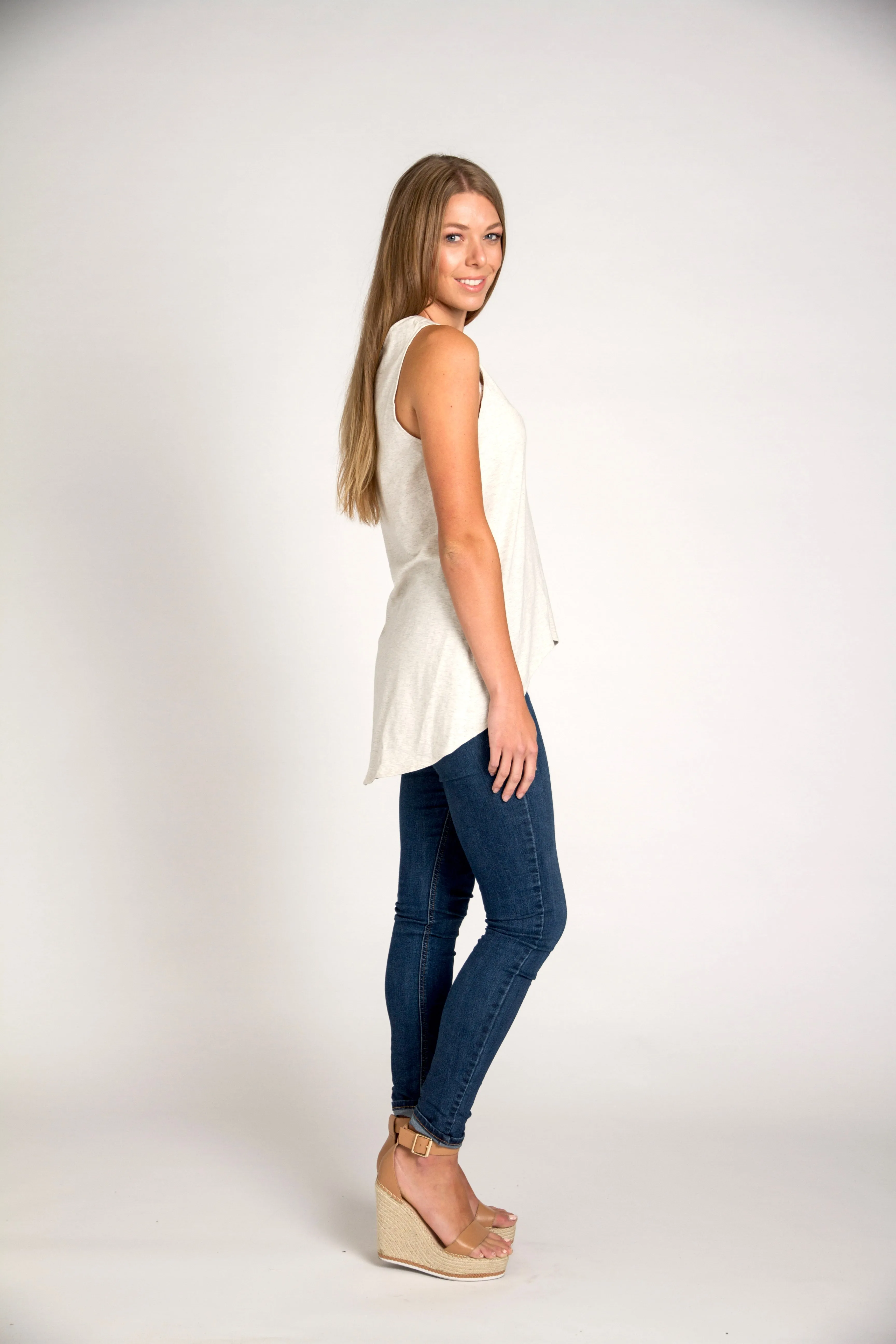 Scalloped Singlet