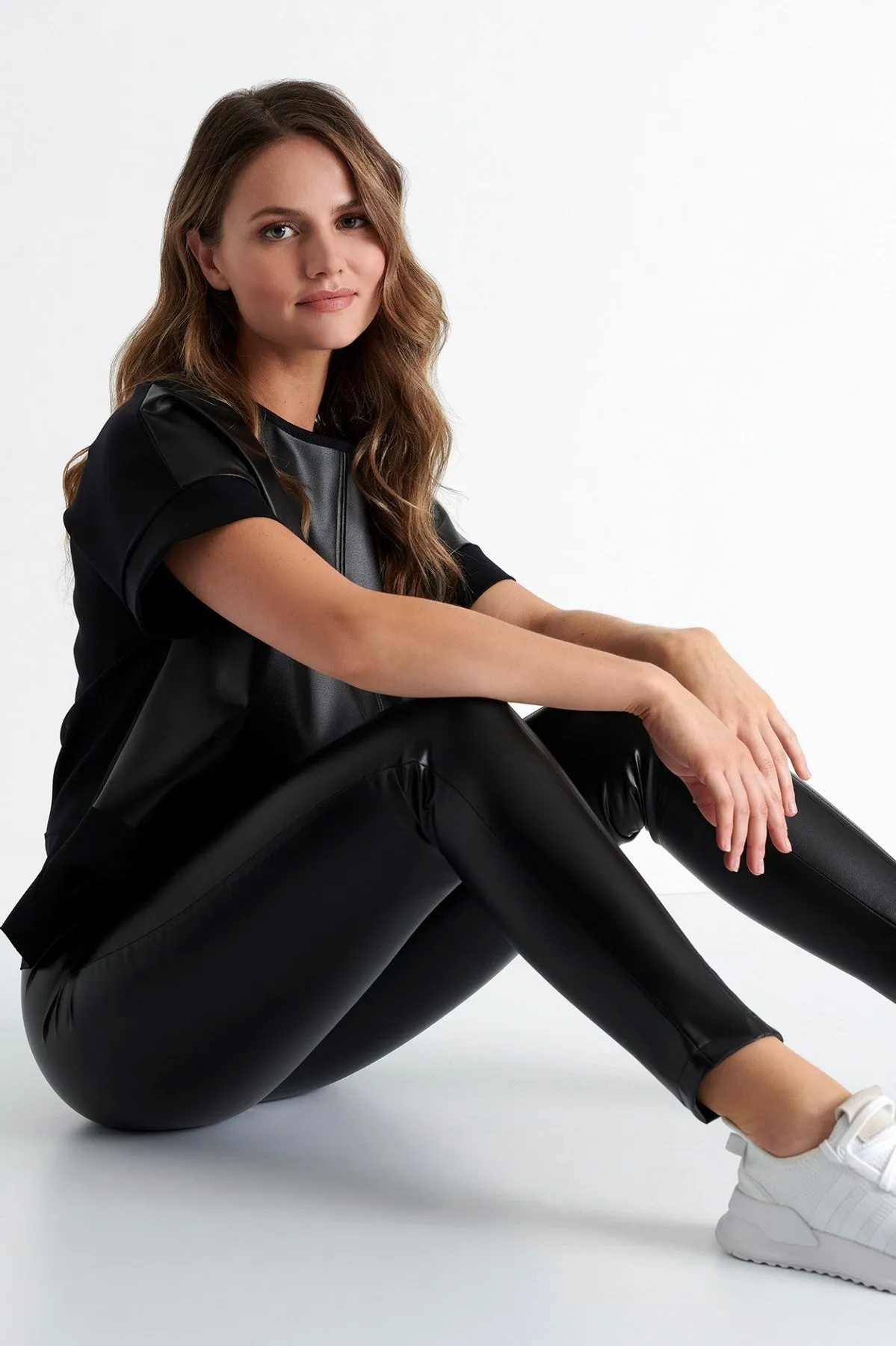 Shan Sofia Vegan leather leggings