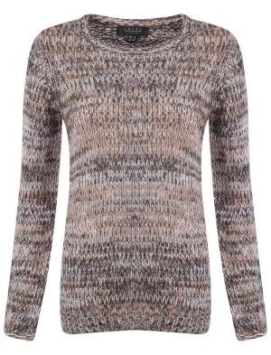 Womens Amara Reya Orchid Jumper in Mocha Mousse